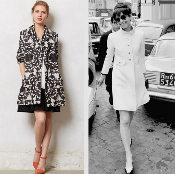 Anthropologie Leifnotes Hesa Corduroy Coat Paisley Print size 2 - Picture 11 of 14